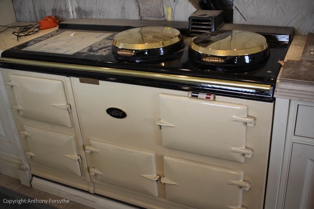 4 oven oil 1960s Aga gold Domes