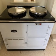 white 2 oven modern Aga