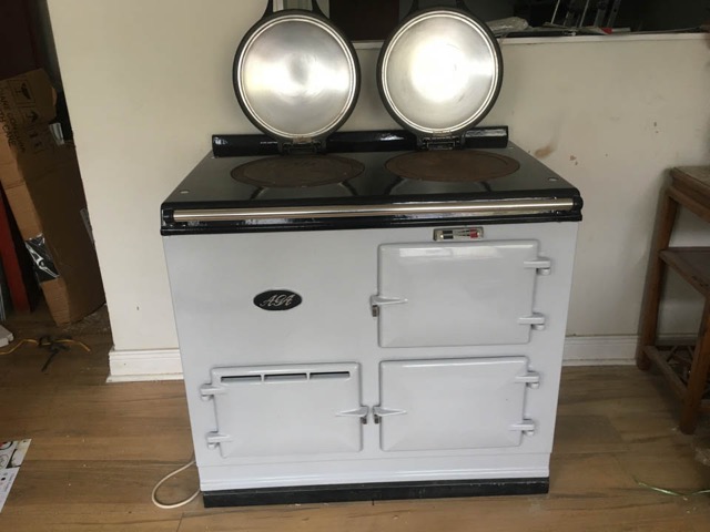 white 2 oven